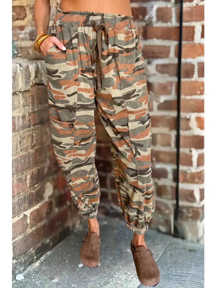 Camoflage Balloon Pants