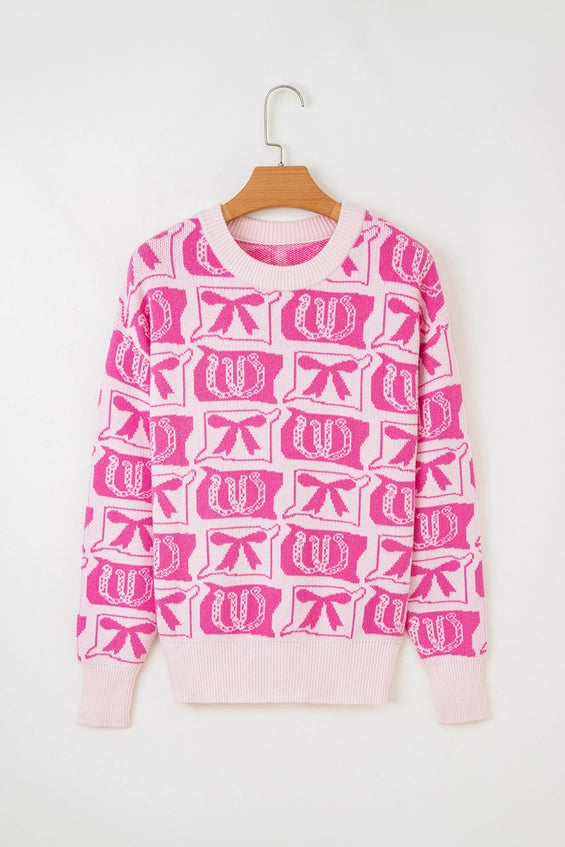 Bows & Horseshoes Sweater