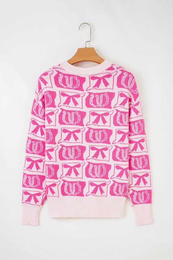 Bows & Horseshoes Sweater